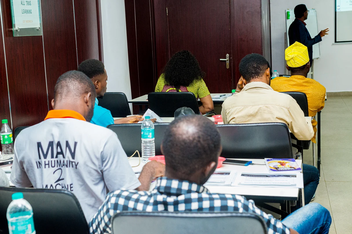 Participants in training