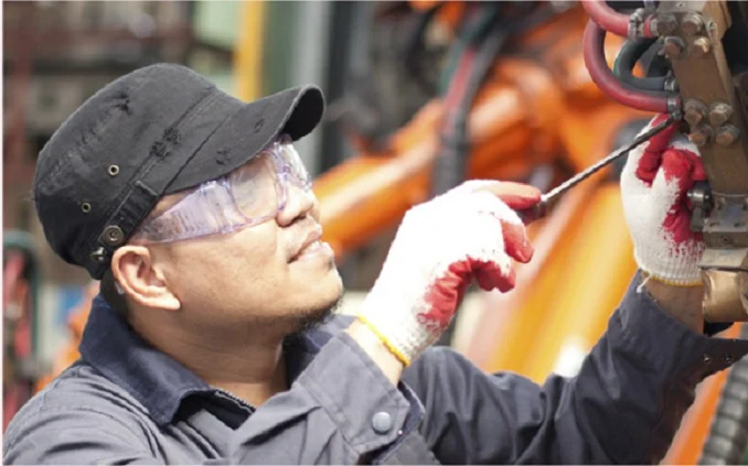 Engequip technician at work